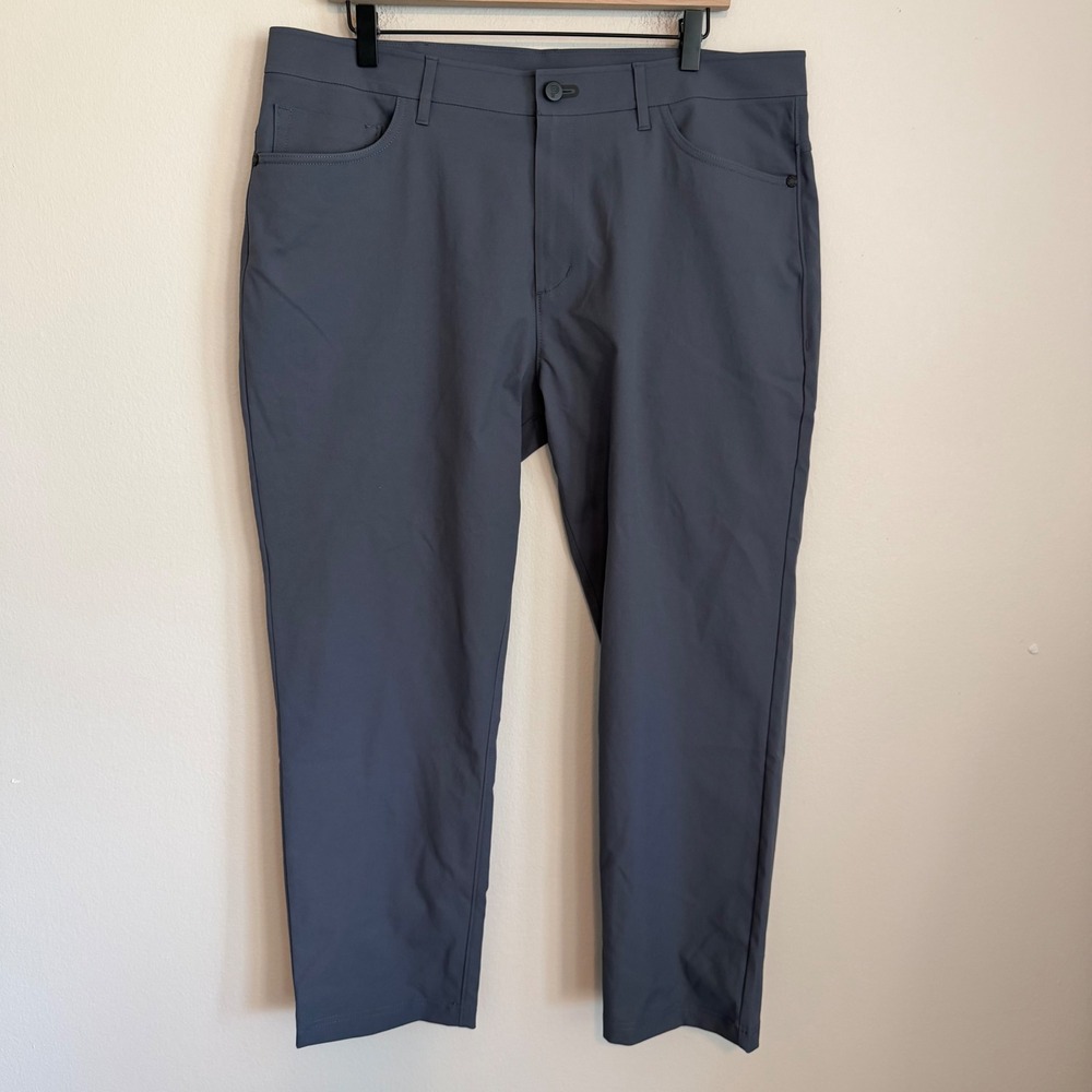 Public Rec Workday pants 38x28 gray performance golf classic office commute